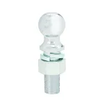 TowSmart 2 in. Chrome Hitch Ball, 10,000 lb. Capacity, 1.25 in. Shank Diameter thumbnail 1