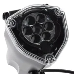 LightShow White Strobing Snowflake LED Holiday Projection Stake Projector thumbnail 2