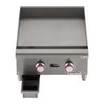 Magic Chef 24 in. Commercial Natural Gas Countertop Griddle, Stainless Steel thumbnail 7