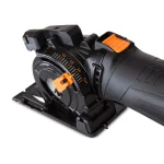 WEN 4.2 Amp 3-3/8 in. Plunge Cut Compact Circular Saw with Laser Guide and Carrying Case thumbnail 4