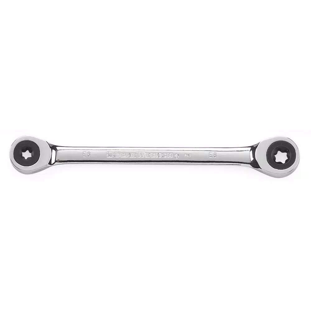 GearWrench 4-Piece E-Torx Ratcheting Double Box-End Wrench Set