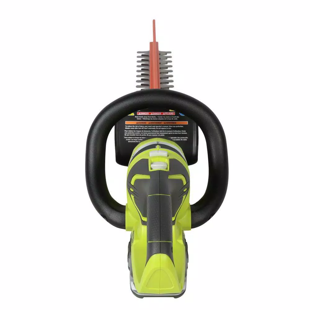 RYOBI 18V ONE+ Cordless Jet Fan Blower and 22 in. Hedge Trimmer Combo Kit with 4 Ah Battery and Charger