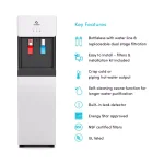 Avalon Self-Cleaning Bottleless Water Cooler Dispenser with Hot & Cold Water, White thumbnail 8