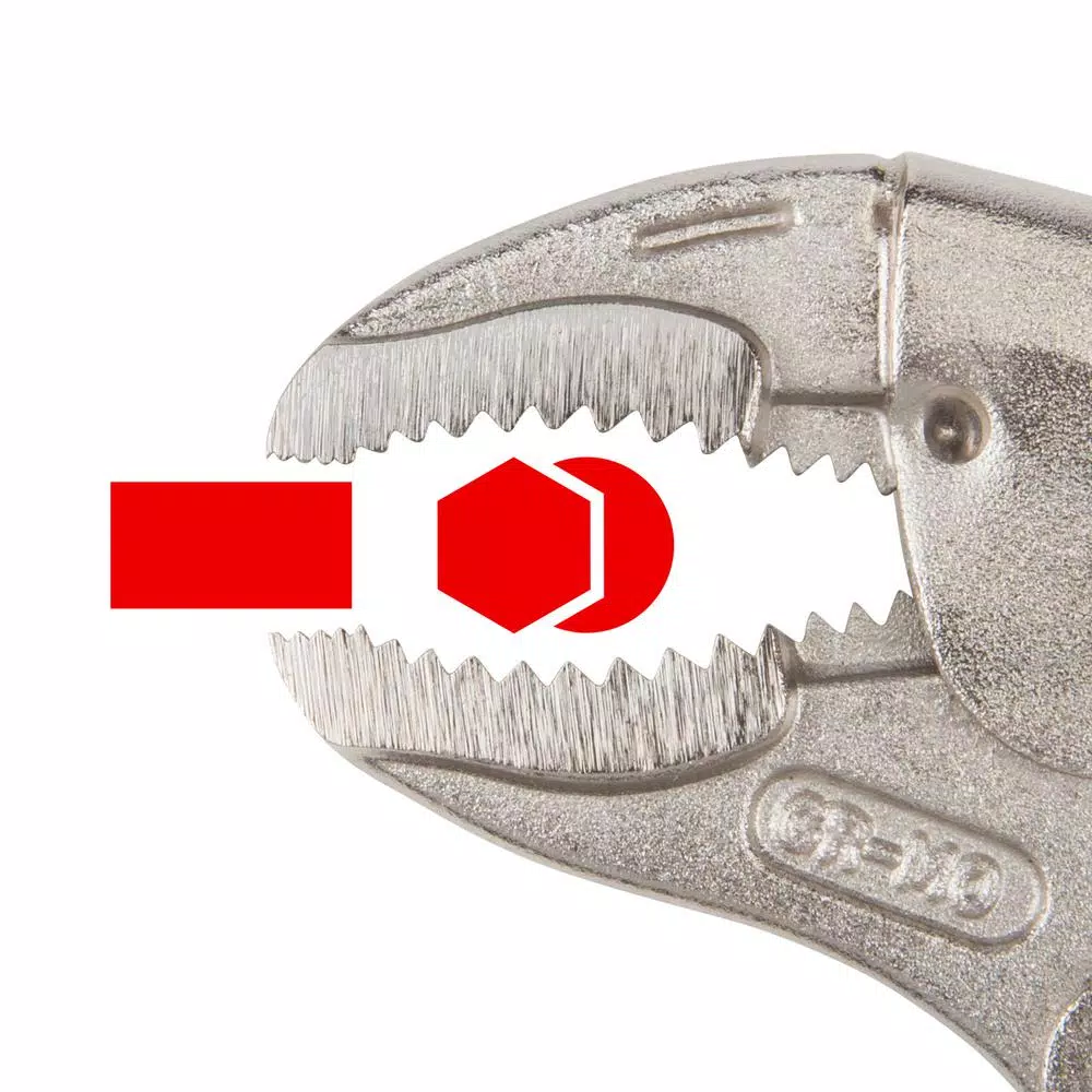 TEKTON 7 in. Curved Jaw Locking Pliers, 4-Pack