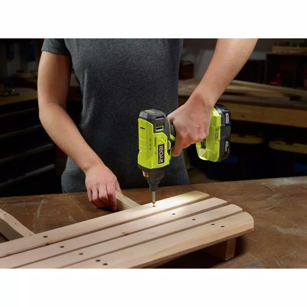 RYOBI 18V ONE+ Cordless 3-Tool Combo Kit with Drill/Driver, Impact Driver, and AirStrike 18-Gauge Brad Nailer