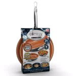 Gotham Steel 2-Piece Ti-Cerama Nonstick Aluminum Frying Pan Set, 8.5 in. and 9.5 in. thumbnail 3