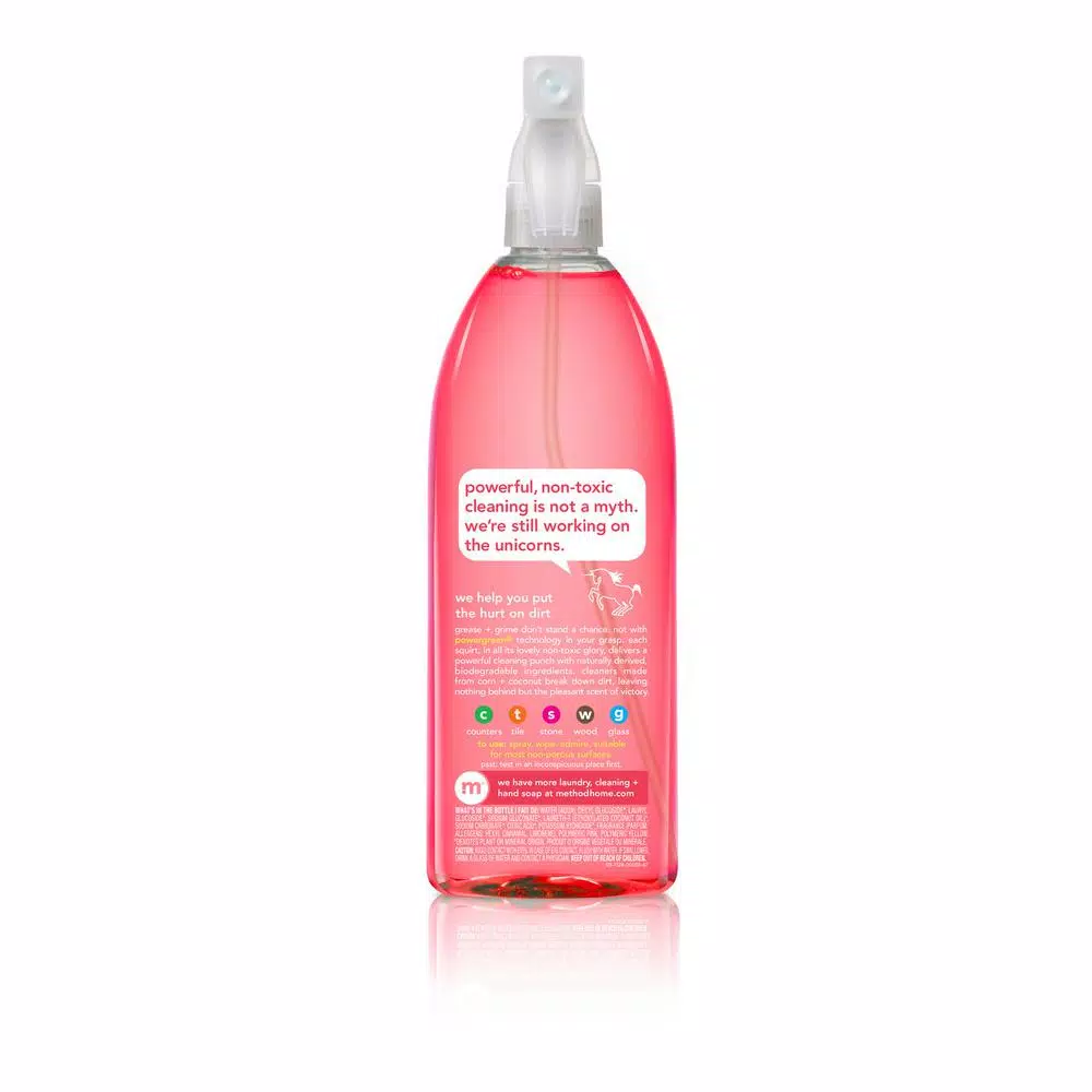 Method Pink Grapefruit All-Purpose Natural Surface Cleaner, 28 oz (2-Pack)