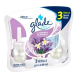 Glade PlugIns Scented Oil Air Freshener Refills, Lavender and Vanilla, 3-Pack thumbnail 3