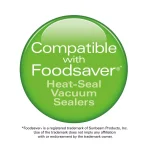 Hamilton Beach Nutrifresh Vacuum Sealer Bag Rolls, 11 in. x 16 ft., Pack of 3 thumbnail 6