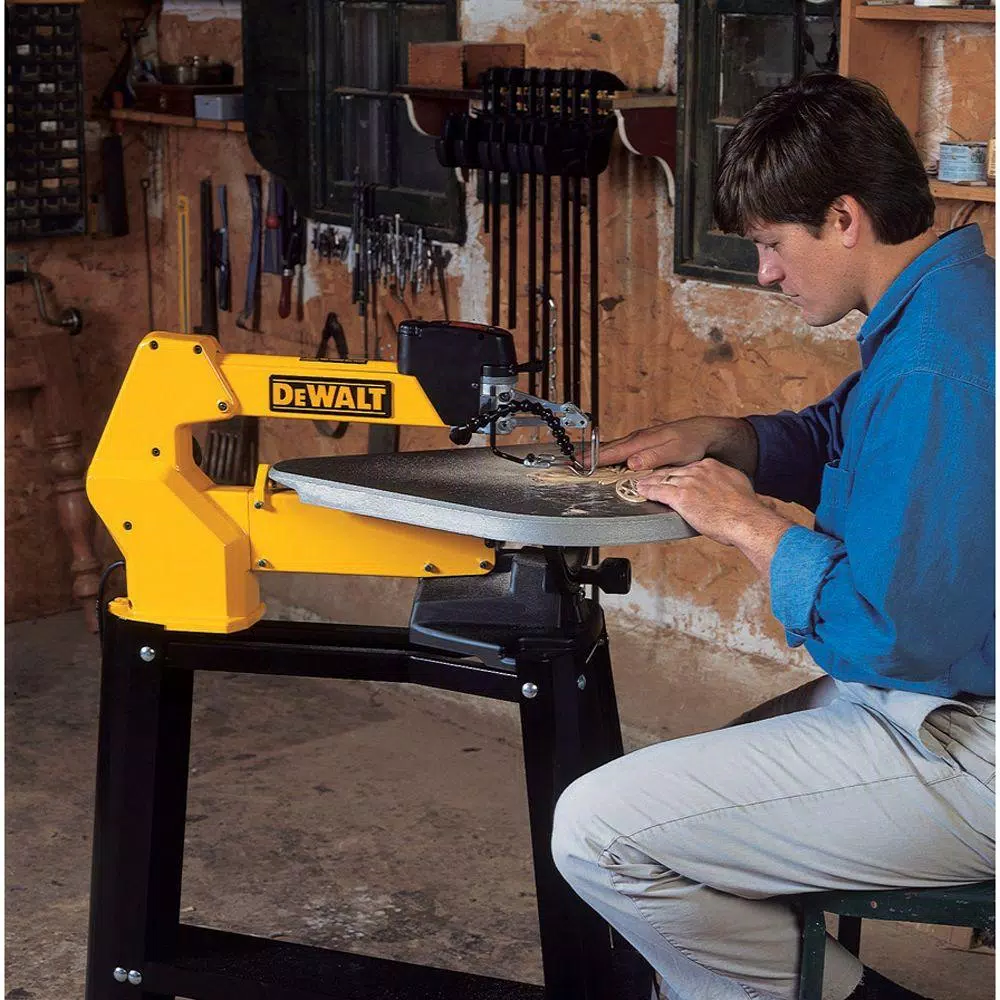DEWALT 20 in. Variable-Speed Scroll Saw, Corded Specialty Saw
