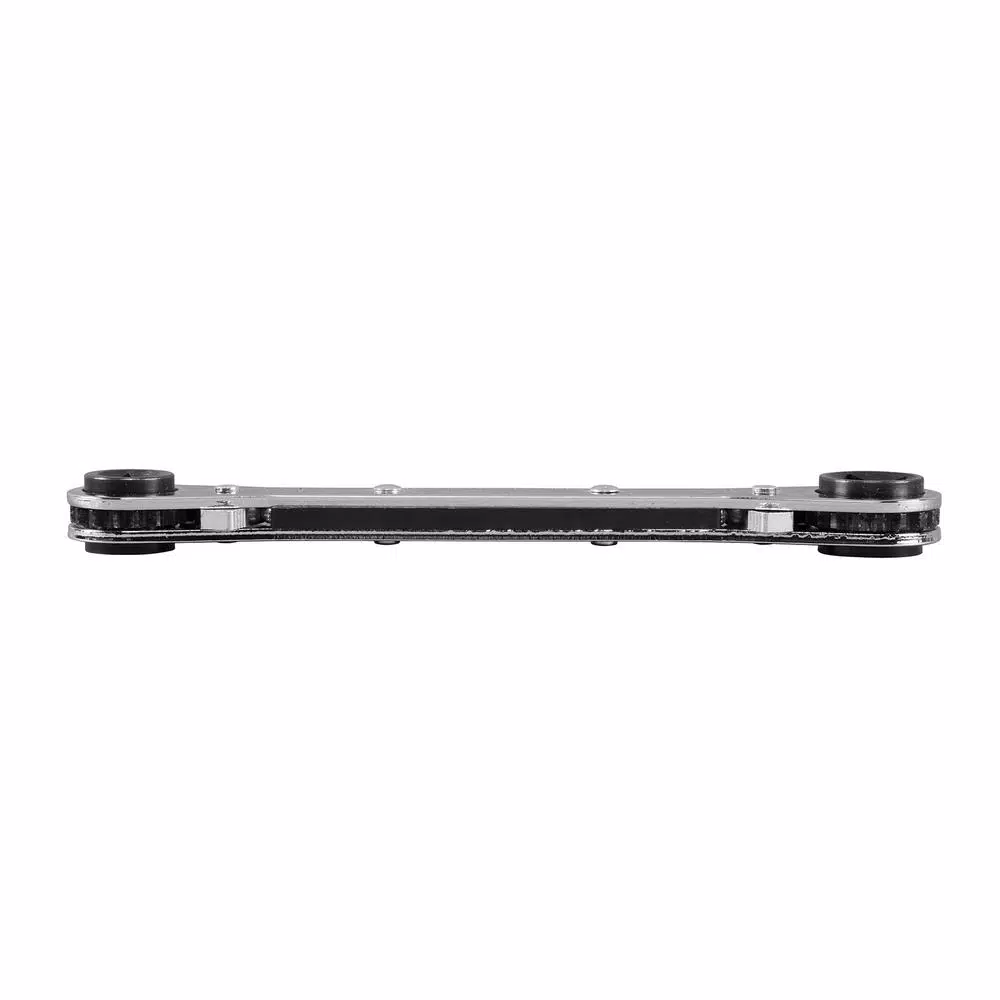 Klein Tools 5.5 in. Ratcheting Refrigeration Wrench, Double Box End