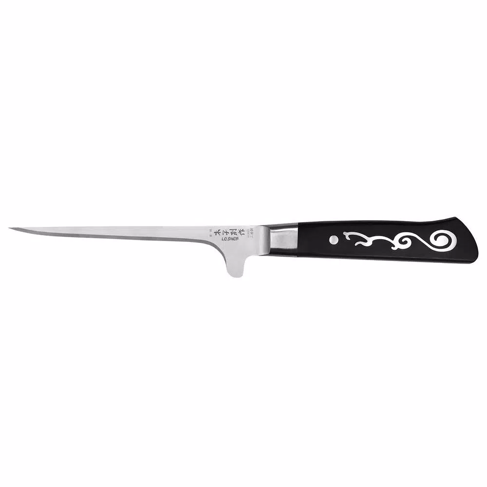 Master Grade I.O. SHEN 6 in. Japanese Boning Knife with Triplex Erdon 62 Steel