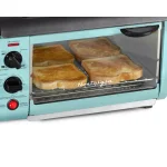 Nostalgia BSET300BLUE Retro Series 3-in-1 Breakfast Station, 1500W, 4-Slice Toaster Oven & 4-Cup Coffee Maker, Blue thumbnail 5
