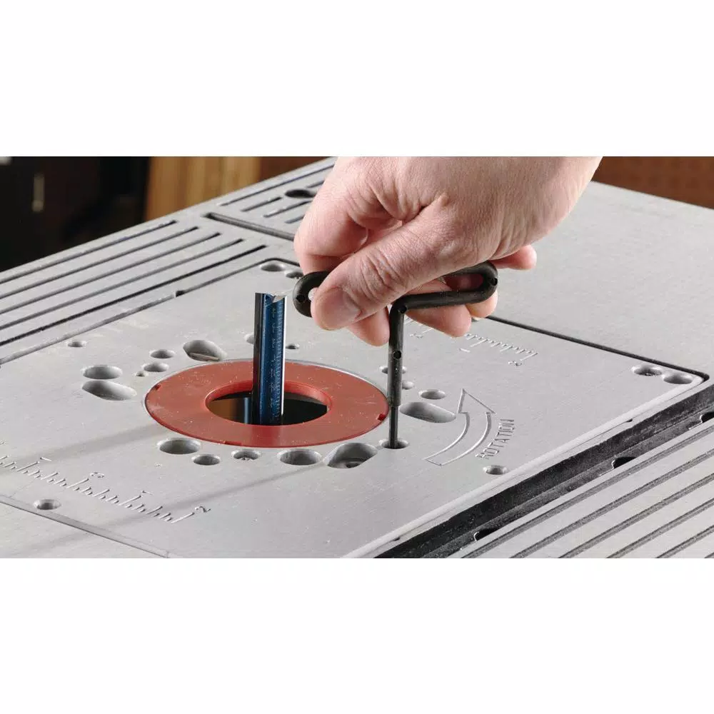 Bosch 27 in. x 18 in. Aluminum Top Benchtop Router Table with 2-1/2 in. Vacuum Port