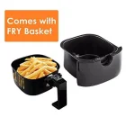 Ovente 3.2 Qt. Digital Air Fryer with Grill Pan and Non-Stick Basket, 1400W, 6 Presets thumbnail 2