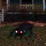 Northlight 3.5 ft. Inflatable Lighted Spider Halloween Outdoor Decoration with LED Lights thumbnail 2