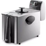 DeLonghi De'Longhi Dual Zone 4L Stainless Steel Deep Fryer with Easy Clean Drain System thumbnail 1