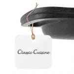 Classic Cuisine 13.25 in. Pre-Seasoned Cast Iron Pizza Pan thumbnail 7