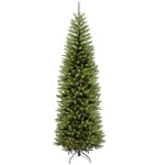 National Tree Company 7 ft. Kingswood Fir Pencil Slim Artificial Christmas Tree, Unlit, Green thumbnail 1