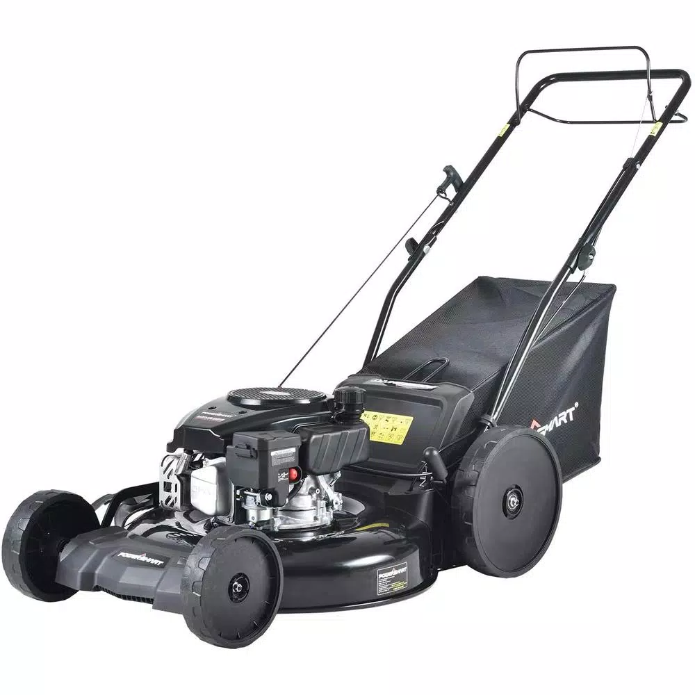 PowerSmart Power Smart 22 in. 3-in-1 Self-Propelled Gas Lawn Mower, 170 cc Engine, Rear-Wheel Drive