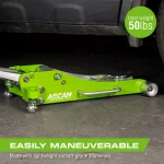 Arcan ALJ2TW 2-Ton Aluminum Floor Jack, Lightweight Service Jack with Dual Pump Pistons thumbnail 5