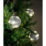 Unbranded Starlite Creations 4-Piece LED White Tinsel Wire Ornaments, 36-Light Specialty String Lights thumbnail 5