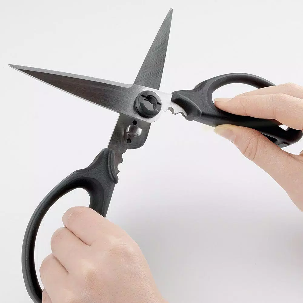 OXO Good Grips Stainless Steel Kitchen and Herb Scissors with Herb Stripper