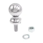 TowSmart 2,000 lb. Capacity Chrome Hitch Ball, 1-7/8 in. Ball Diameter, 5/8 in. Shank thumbnail 2