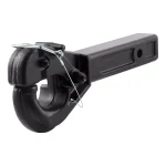 CURT Receiver-Mount Pintle Hook, 2 in. Shank, 20,000 lbs. Capacity, 2-1/2 in. Lunette Eye thumbnail 1