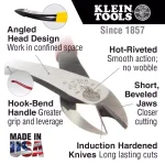 Klein Tools 9 in. High-Leverage Diagonal Cutting Pliers thumbnail 2