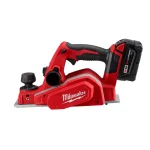Milwaukee M18 18V Lithium-Ion 3-1/4 in. Cordless Planer Kit with 3.0 Ah Battery, Charger, and Tool Bag thumbnail 3