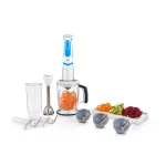 Braun MultiQuick 21-Speed White Spiralizer and Hand Blender Set with 5-Cup Chopper and Blender thumbnail 2