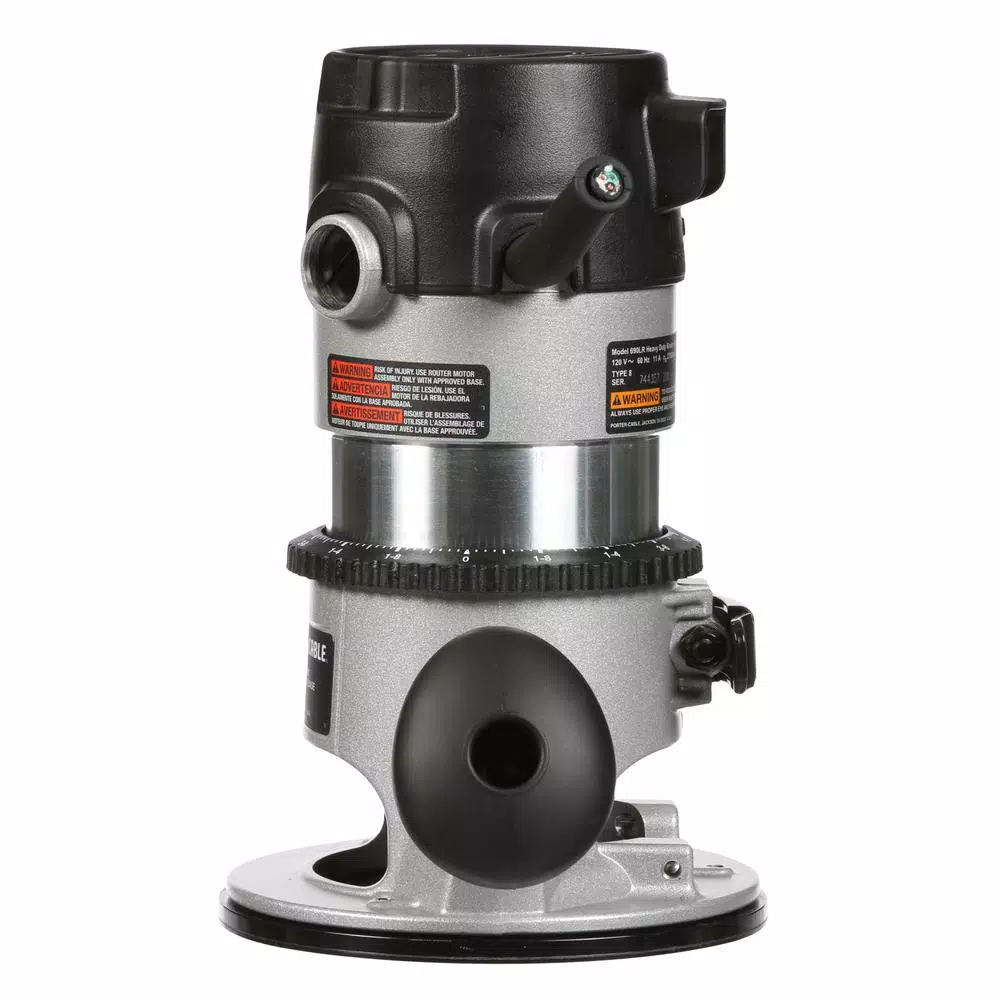 Porter-Cable 1.75 HP Fixed Base Router Kit, 11 Amp, 27500 RPM
