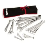 Husky 19-Piece SAE Ratcheting Combination Wrench Set thumbnail 1