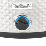 Brentwood Appliances 7 Qt. Stainless Steel Slow Cooker with Tempered Glass Lid thumbnail 6