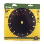 RemGrit 7 in. Coarse Grit Carbide Circular Saw Blade thumbnail 2
