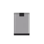 Innovaze 1.6 Gal. Brushed Stainless Steel Rectangular Step-On Trash Can with Fingerprint-Free Finish thumbnail 4
