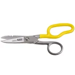 Klein Tools Heavy-Duty Electrical Scissors with Free-Fall Handle and High Carbon Steel Serrated Blades thumbnail 1