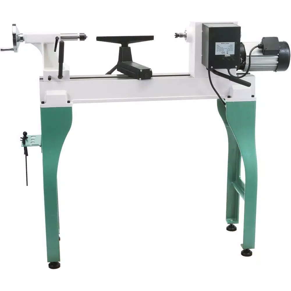 Grizzly Industrial 16 in. x 24 in. Variable-Speed Wood Lathe, 2 HP, 220V