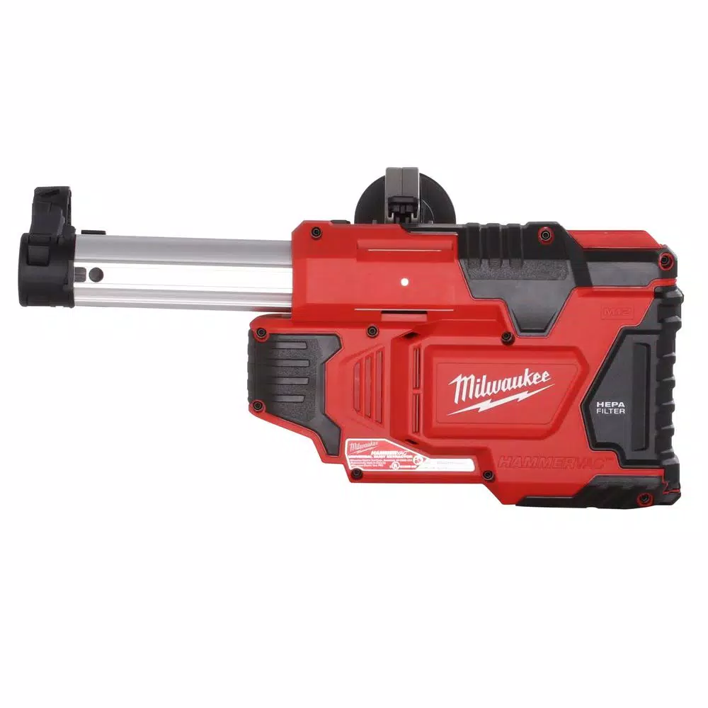 Milwaukee M12 12V Lithium-Ion Cordless Universal HammerVac Dust Extractor (Tool-Only)