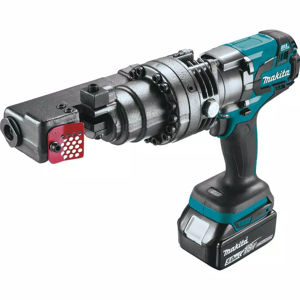 Makita 18V LXT Brushless Cordless Rebar Cutter Kit with 5.0 Ah Battery and Charger