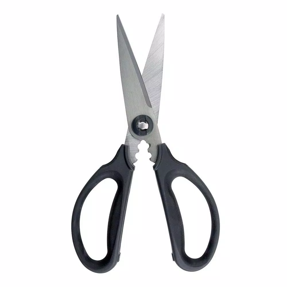 OXO Good Grips Stainless Steel Kitchen and Herb Scissors with Herb Stripper