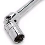 Husky 1/2 in. Drive Breaker Bar Set, 2-Piece, Chrome Finish thumbnail 4