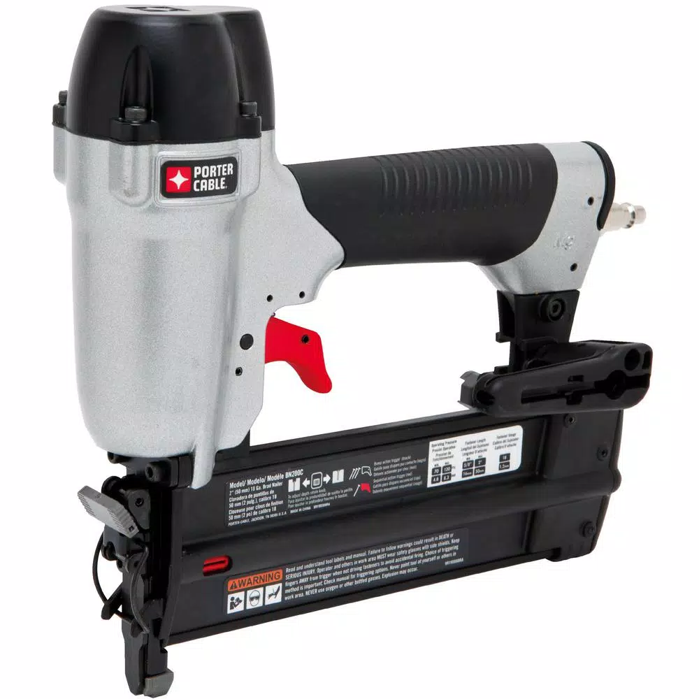 Porter-Cable BN200C 18-Gauge Pneumatic Brad Nailer Kit with Bonus 23-Gauge Pin Nailer
