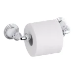 KOHLER Devonshire 3-Piece Bathroom Hardware Set - Towel Bar, Ring, and Toilet Paper Holder in Polished Chrome thumbnail 4