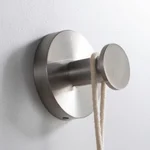 KRAUS Elie Bathroom Robe and Towel Hook, Brushed Nickel thumbnail 6