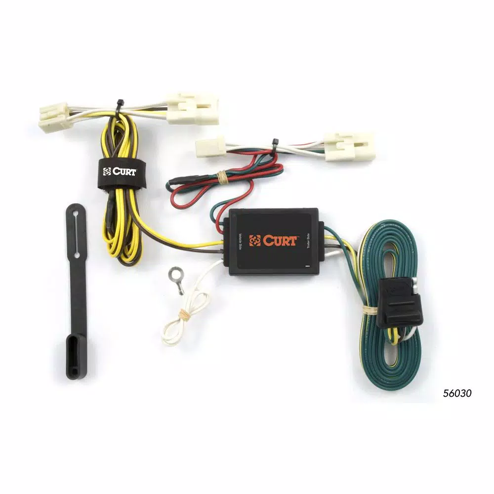 CURT Custom Vehicle-Trailer Wiring Harness for Scion xB, 4-Way Flat Output T-Connector
