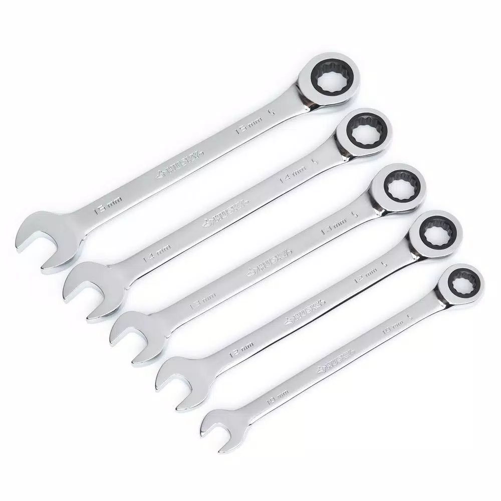 Husky 278-Piece Mechanics Tool Set with 1/4 in., 3/8 in., and 1/2 in. Drive Ratchets and Sockets