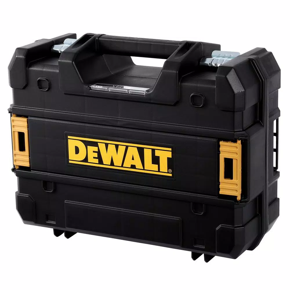 DEWALT 12V MAX Green 5-Spot Self-Leveling Laser Level Kit with 2Ah Battery, Charger & TSTAK Case