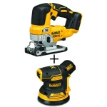 DEWALT 20V MAX XR Cordless Brushless Jigsaw with 5 in. Random Orbital Sander Combo Kit thumbnail 1